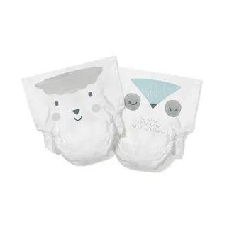 Produktfoto för Kit and Kin Biodegradable Disposable Mini Diapers (2-6kg), Mix Patterns, 20 pcs (KAK00006)