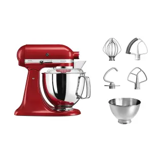 Produktfoto för KitchenAid Artisan 5KSM175PSEER köksmaskin, röd