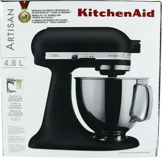 Produktfoto för KitchenAid Artisan KSM175PSEBK Svart Lava