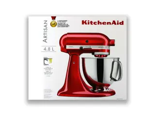 Produktfoto för KitchenAid Artisan KSM175PSECA Röd Metallic