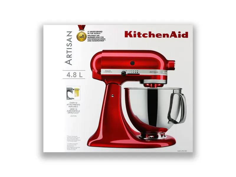Alternativ bild 0 för KitchenAid Artisan KSM175PSECA Röd Metallic