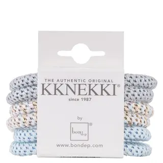 Produktfoto för Kknekki Slim Hair Tie Bunt 14 6 st.