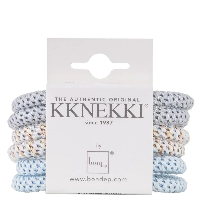 Bild 1 för Kknekki Slim Hair Tie Bunt 14 6 st.