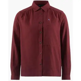 Produktfoto för Klättermusen Helheim Ls Shirt W'S Tawny Red