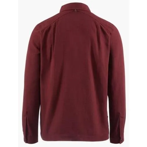 Bild 2 för Klättermusen Helheim Ls Shirt W'S Tawny Red