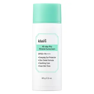 Produktfoto för Klairs All-day Airy Mineral Sunscreen 60 ml