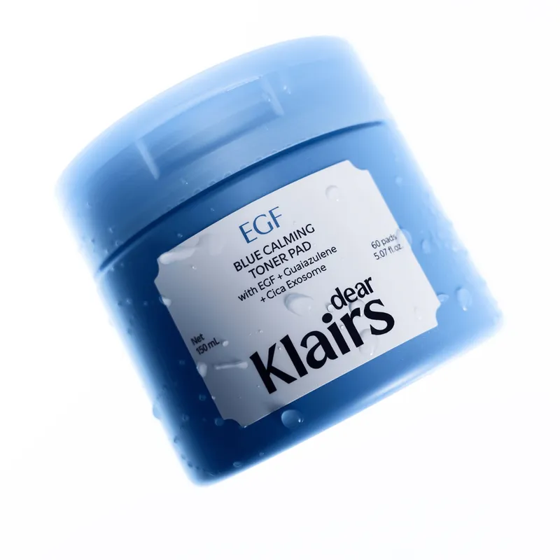 Bild 11 för KLAIRS EGF Blue Calming Toner Pad 150ml 60 Pad