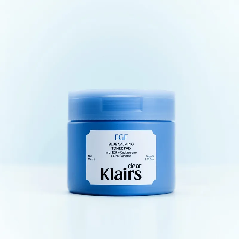 Bild 5 för KLAIRS EGF Blue Calming Toner Pad 150ml 60 Pad
