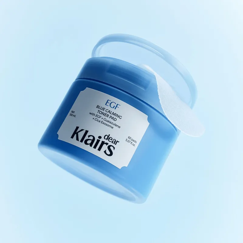 Bild 6 för KLAIRS EGF Blue Calming Toner Pad 150ml 60 Pad