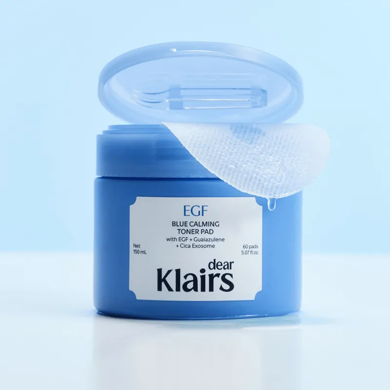 Bild 8 för KLAIRS EGF Blue Calming Toner Pad 150ml 60 Pad