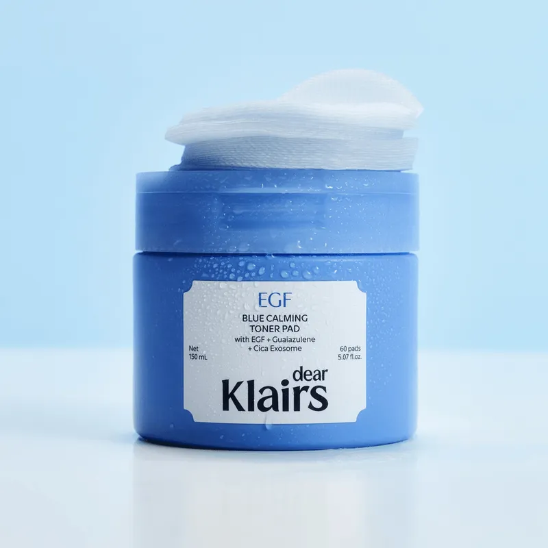 Bild 9 för KLAIRS EGF Blue Calming Toner Pad 150ml 60 Pad