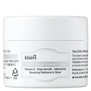 Produktfoto för Klairs - Freshly Juiced Vitamin E Mask 15 ml på Skincity.com