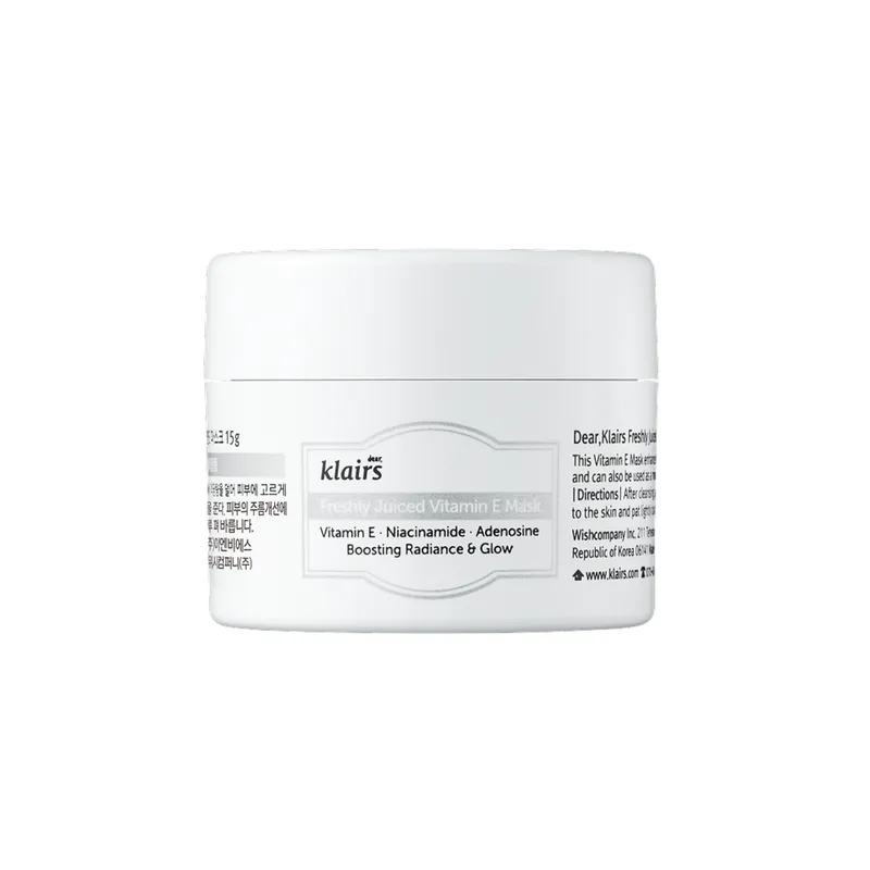 Bild 2 för Klairs - Freshly Juiced Vitamin E Mask 15 ml på Skincity.com