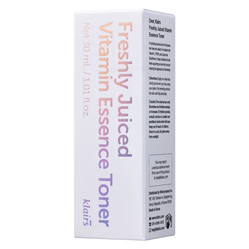 Bild 2 för Klairs Freshly Juiced Vitamin Essence Toner 30 ml