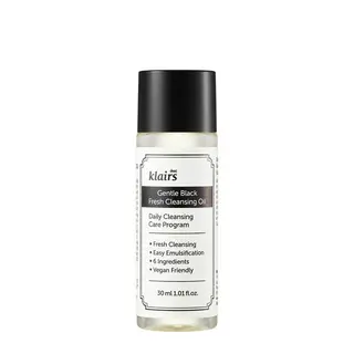 Produktfoto för Klairs Gentle Black Fresh Cleansing Oil 30 ml