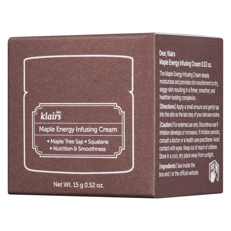 Bild 2 för Klairs Maple Energy Infusing Cream 15 g