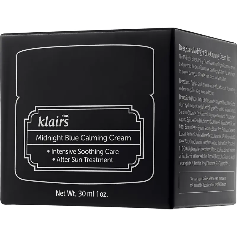 Bild 2 för Klairs - Midnight Blue Calming Cream 30 ml på Skincity.com