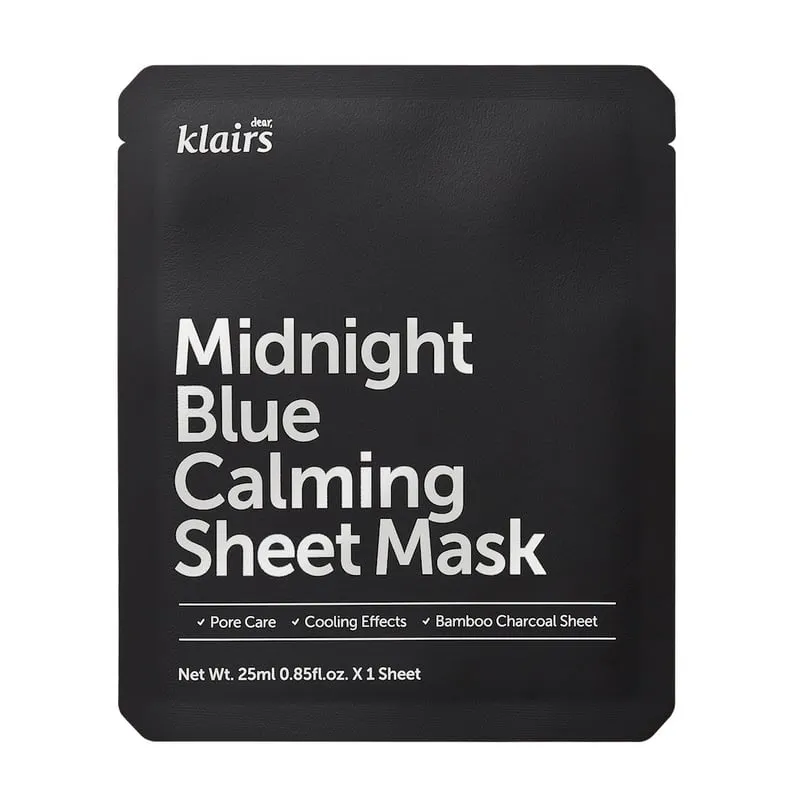 Bild 1 för Klairs Midnight Blue Calming Sheet Mask 25 ml