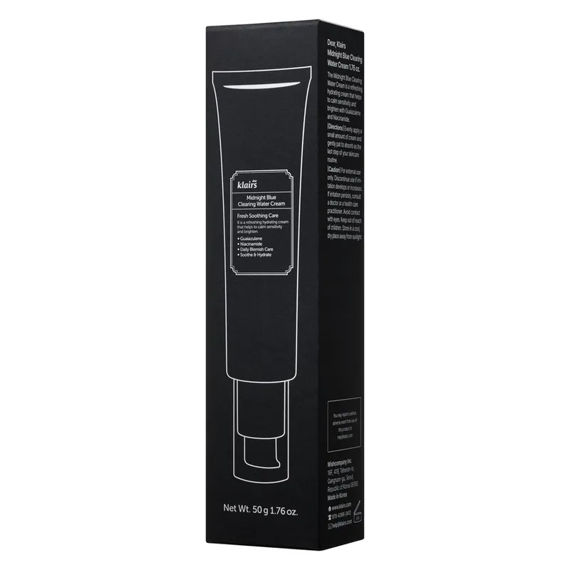 Bild 2 för Klairs Midnight Blue Clearing Water Cream 50 g