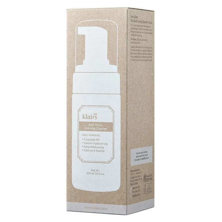 Bild 2 för Klairs Rich Moist Foaming Cleanser 100 ml