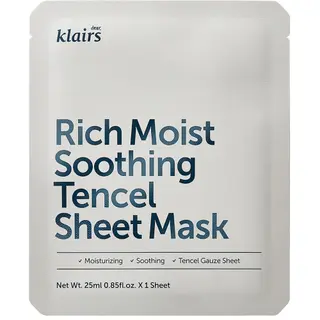 Produktfoto för Klairs Rich Moist Soothing Tencel Sheet Mask 25 ml