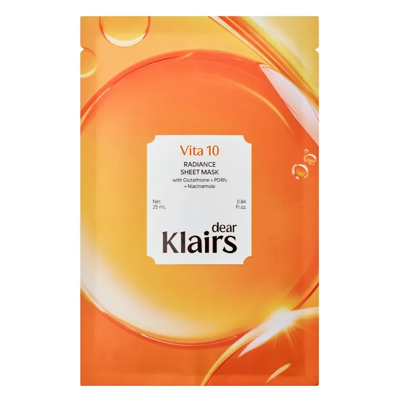 Bild 2 för Klairs Vita 10 Radiance Sheet Mask 25ml