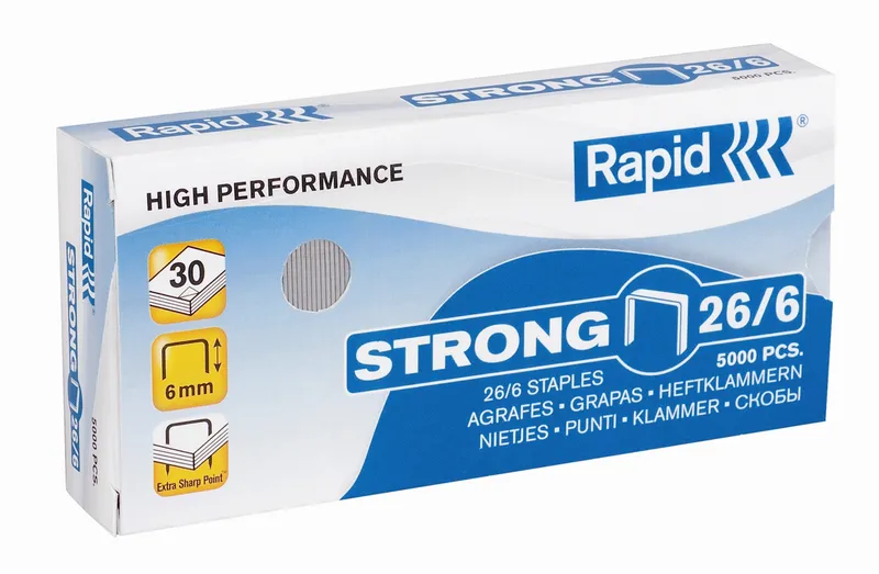 Alternativ bild 0 för Klammer Rapid Strong 26/6 Galv. 5000/ask