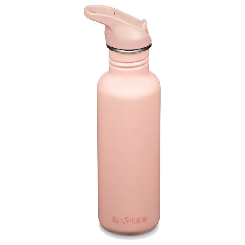 Bild 1 för Klean Kanteen Classic Flip Seal Sport vattenflaska 800 ml, peach parfait