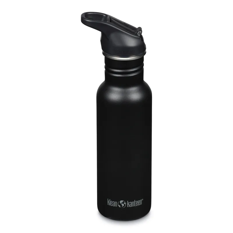 Bild 2 för Klean Kanteen Classic Flip Seal Sport vattenflaska 800 ml, svart