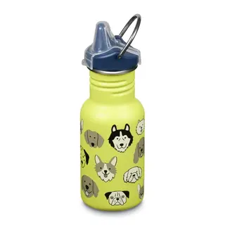 Produktfoto för Klean Kanteen Kid Classic Narrow Sippy vattenflaska med pip 355 ml, dogs