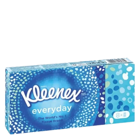 Bild 2 för Kleenex Everyday  Lommetørklæde 8pak
