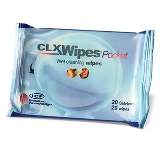 Produktfoto för Klorhexidinservetter ICF CLX Clorexyderm Wipes 20 st