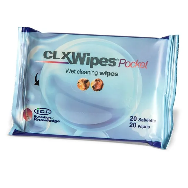 Alternativ bild 0 för Klorhexidinservetter ICF CLX Clorexyderm Wipes 20 st