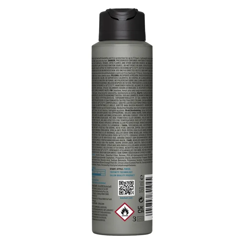 Bild 2 för KMS HairStay Dry Oil Hairspray 150 ml