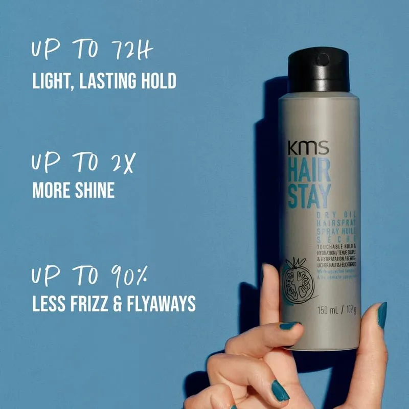 Bild 8 för KMS HairStay Dry Oil Hairspray 150 ml