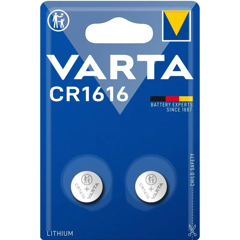 Bild 1 för Knappcellsbatteri CR1616 (2-pack) Varta