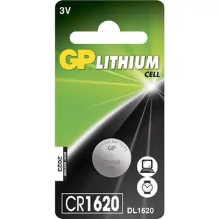 Produktfoto för KNAPPCELLSBATTERI CR1620 | Beijerbygg Byggmaterial