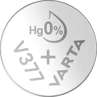 Produktfoto för Knappcellsbatteri V377/SR66 (2-pack) Varta
