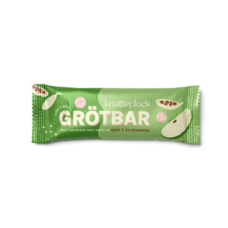 Bild 2 för Knatteplock Grötbar Äpple 12 månader