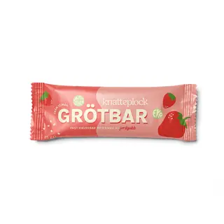 Produktfoto för Knatteplock Grötbar Jordgubb 12 månader