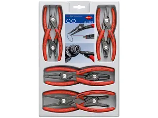 Produktfoto för Knipex 00 20 04 SB, Tångset, Röd, 1,27 kg