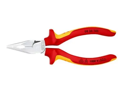 Alternativ bild 0 för Knipex 0826145, Nåltänger, Metall, Plast, Orange, Röd, 145 mm, 145 g