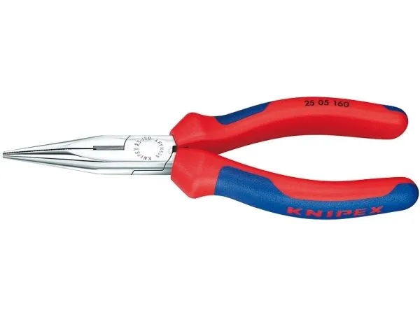 Alternativ bild 0 för Knipex 25 05 160, diagonaltång, krom, rostfritt stål, blå, röd, 160 mm, 144 g