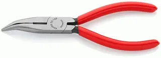 Produktfoto för Knipex 25 21 160 Elektronik och finmekanik Plattång 40° böjd 160 mm