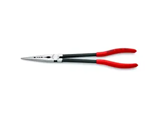 Produktfoto för Knipex 28 71 280, Nåltänger, 2 cm, 7,65 cm, 9 mm, Plast, Svart, Röd