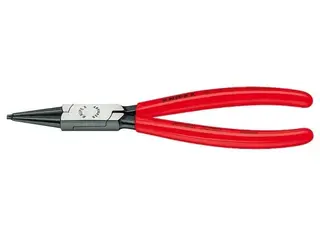 Produktfoto för Knipex 44 11 J3, Låsringstång, Kromvanadinstål, Plast, Röd, 225 mm, 196 g