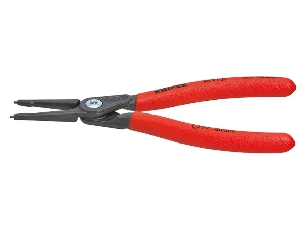 Alternativ bild 0 för Knipex 48 11 J0, Låsringstång, Kromvanadinstål, Plast, Röd, 140 mm, 105 g