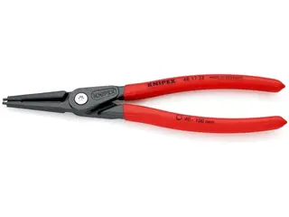 Produktfoto för Knipex 48 11 J3 Circlip-tång Passar innerringar 40-100 mm Spetsformad rak
