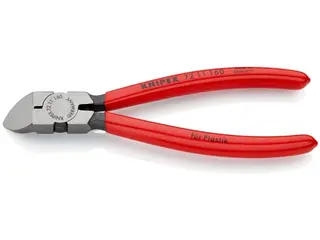 Produktfoto för Knipex 72 11 160 Workshop Plastskärare utan fas 160 mm
