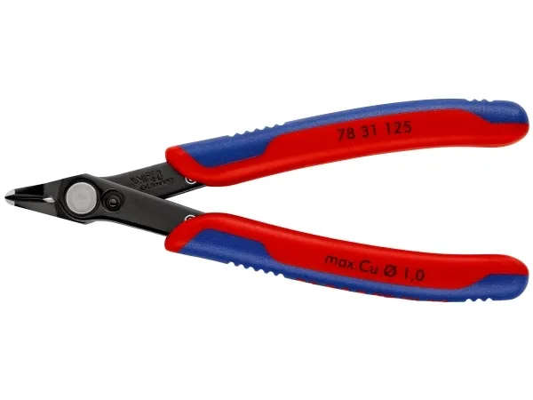 Alternativ bild 0 för Knipex 78 31 125, Avbitartång, 1,25 cm, 9 mm, 7,5 mm, 0,2 mm, 60 HRC